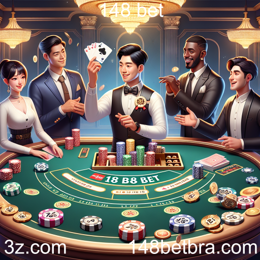 Jogos Ao Vivo: A Experiência de Cassino Real na 148 Bet